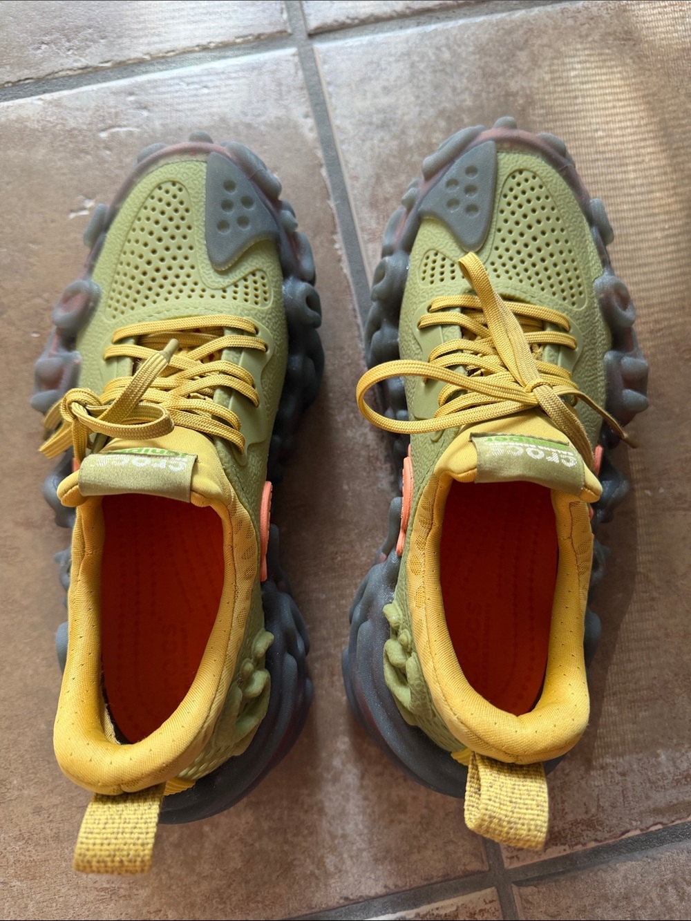 Salehe Bembury x Crocs Juniper “Tahini” Terrain Sneakers - Picture 10 of 15